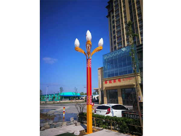 玉蘭燈安裝效果展示